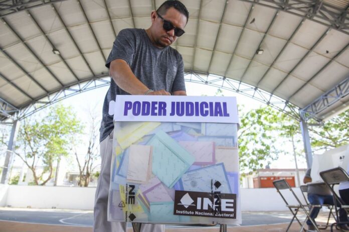 voting in Mexico's first-ever judicial election