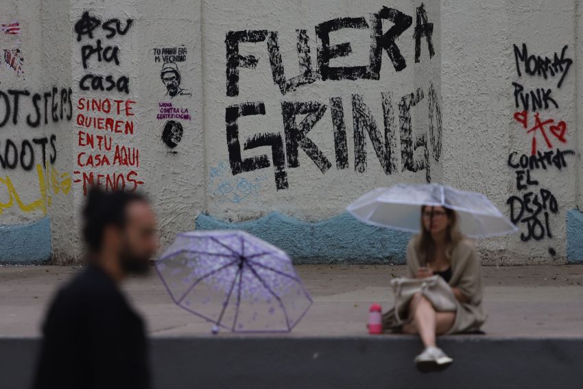 "Fuera gringo!" is the battle cry of an emerging anti-gentrification movement in Mexico City.