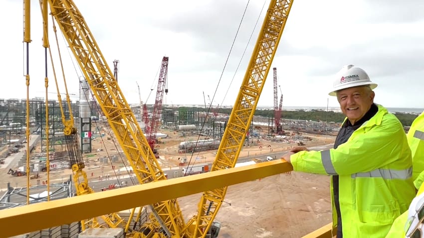 Dos Bocas refinery in Tabasco