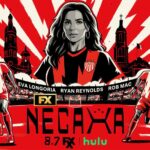 poster of woman and soccer players