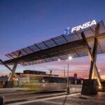 In a show of business confidence, Finsa will invest US $500M in warehouses Finsa sign at sunset