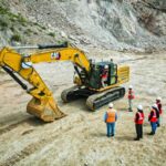 Southern Copper in talks with government to unlock US $10B+ in stalled mining investment Earth moving machne at mine site