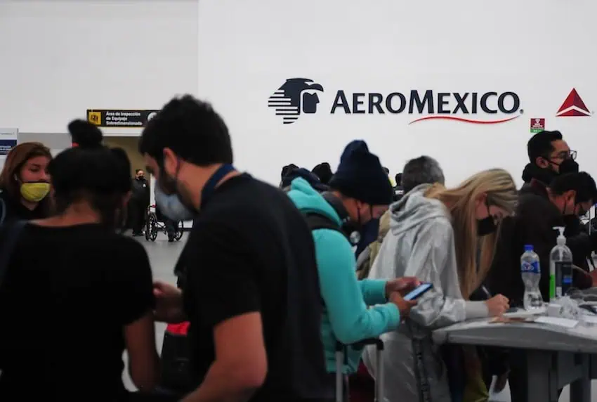 Airport check in counter