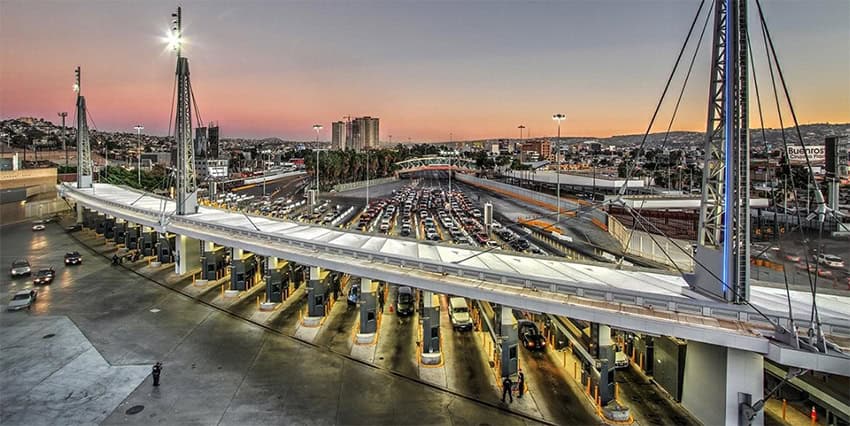San Ysidro border crossing in San Diego/Tijuana