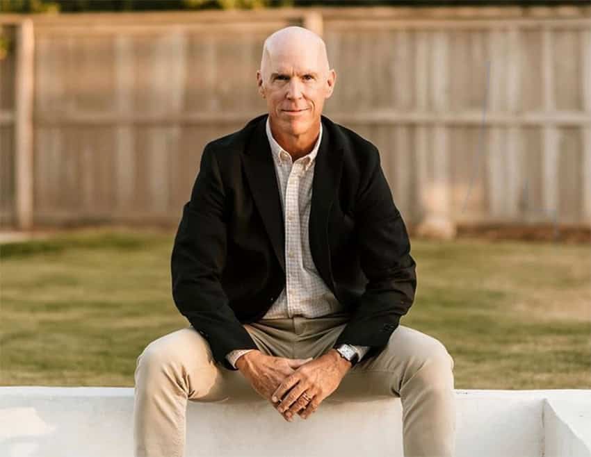 Michael Dunne poses for a professional photo