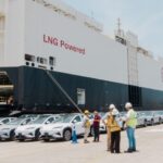 BYD’s first shipment to Mexico on company-owned vessel marks ‘milestone’ for EV expansion BYD ship docking at a Mexican port