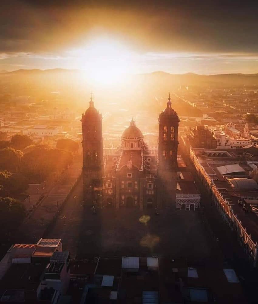 Puebla cityscape
