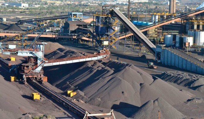 A coker plant operated by steelmaker Altos Hornos de México.