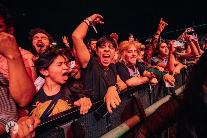 Front row at a previous iteration of Vive Latino.